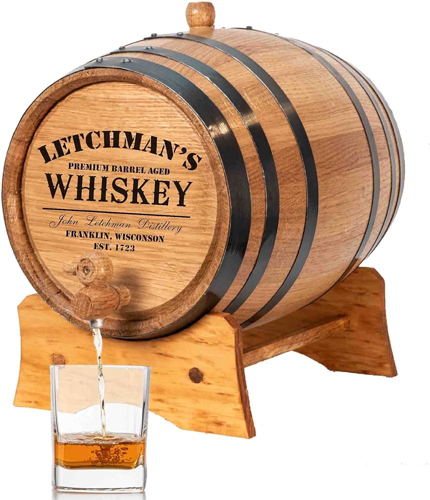 Amazon.com: Thousand Oaks Barrel Co. Personalized 1 Gallon Oak