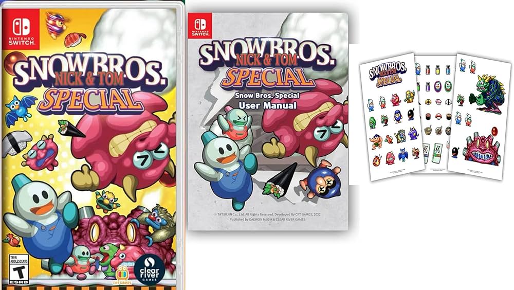 Amazon.com: Snow Bros. Nick & Tom Special for Nintendo Switch