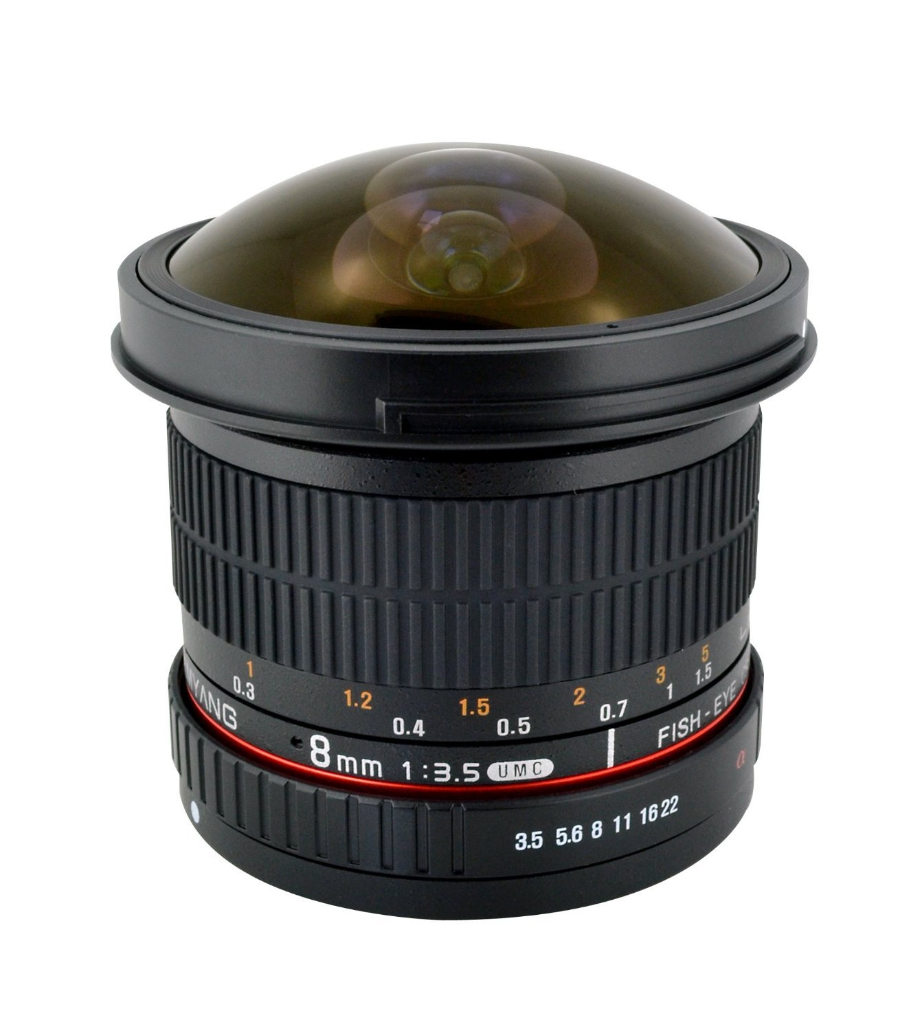 Amazon.com : Samyang 8mm f/3.5 HD Fisheye Lens with Removable Hood