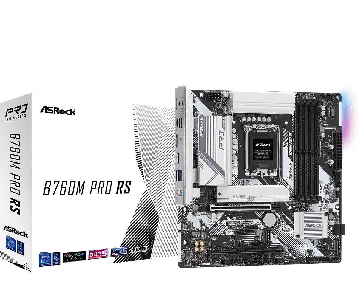 Amazon | ASRock マザーボード B760M Pro RS Intel 第12世代 ・ 13世代