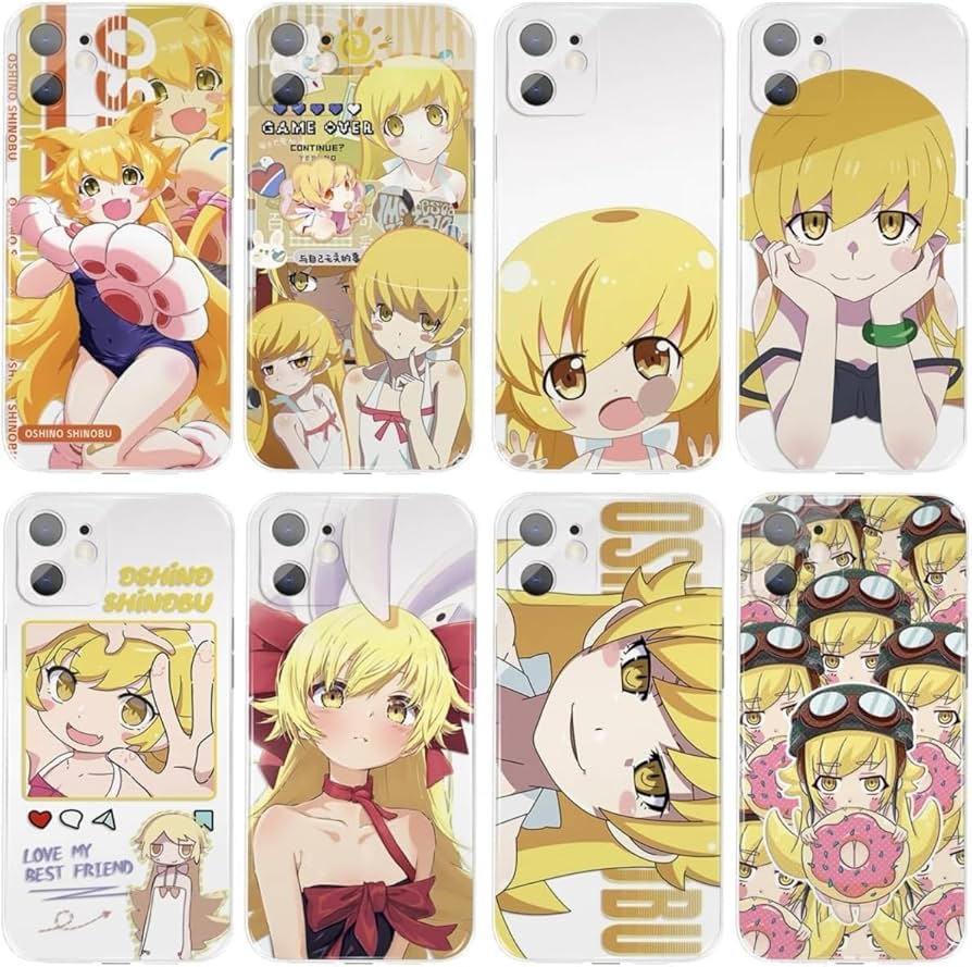 Amazon.co.jp: ZYNE 忍野忍 スマホケース iPhoneケース アイフォン