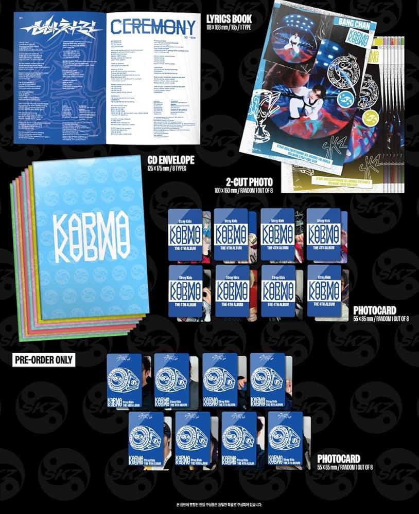 Amazon.co.jp: ストレイキッズ Stray Kids - Vol.4 Karma Accordion