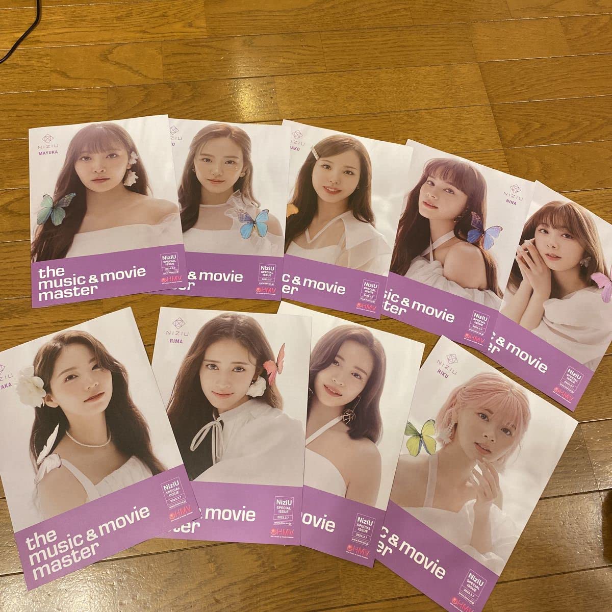 Amazon.co.jp: the music & movie master NiziU特別号 第6弾 niziu