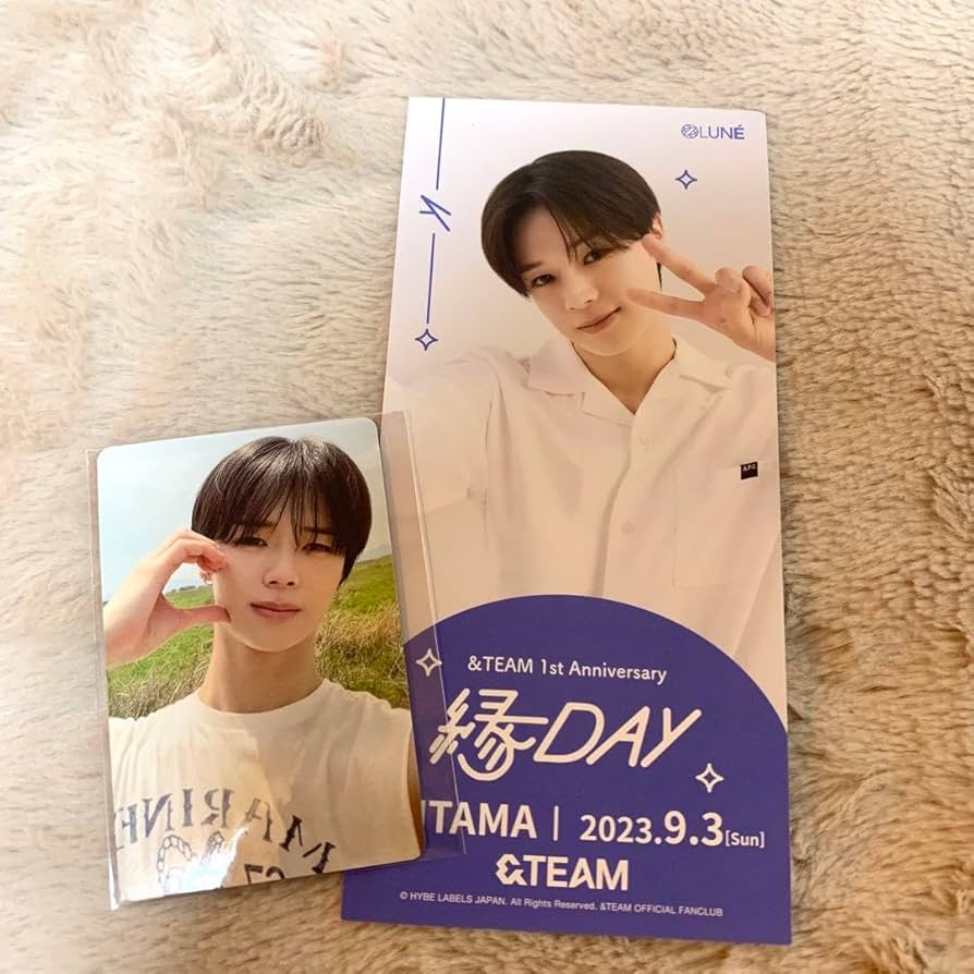 Amazon.co.jp: &TEAM 縁DAY ピクチケ ピクチャーチケット トレカ K