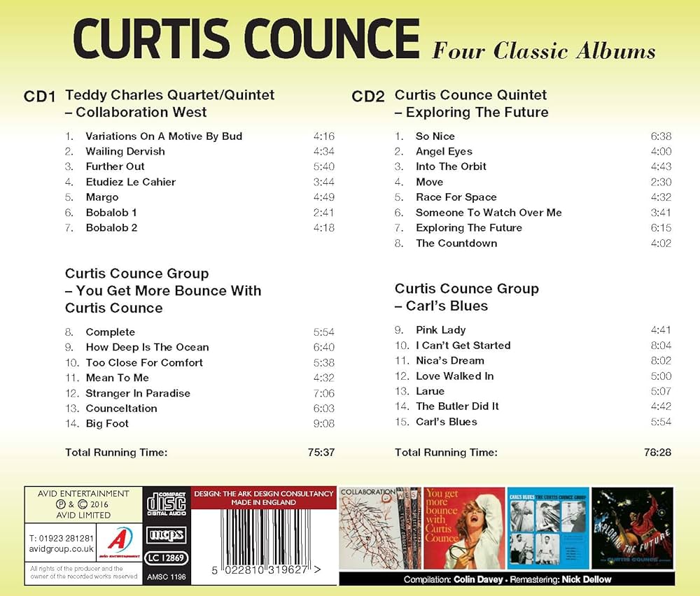 Curtis Counce - Collaboration West / You Get More Bounce - Amazon