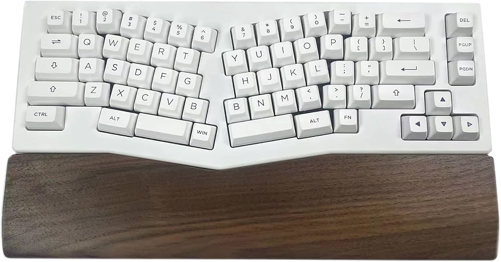 Amazon.co.jp：人間工学に基づいた木製リストレスト 無垢材