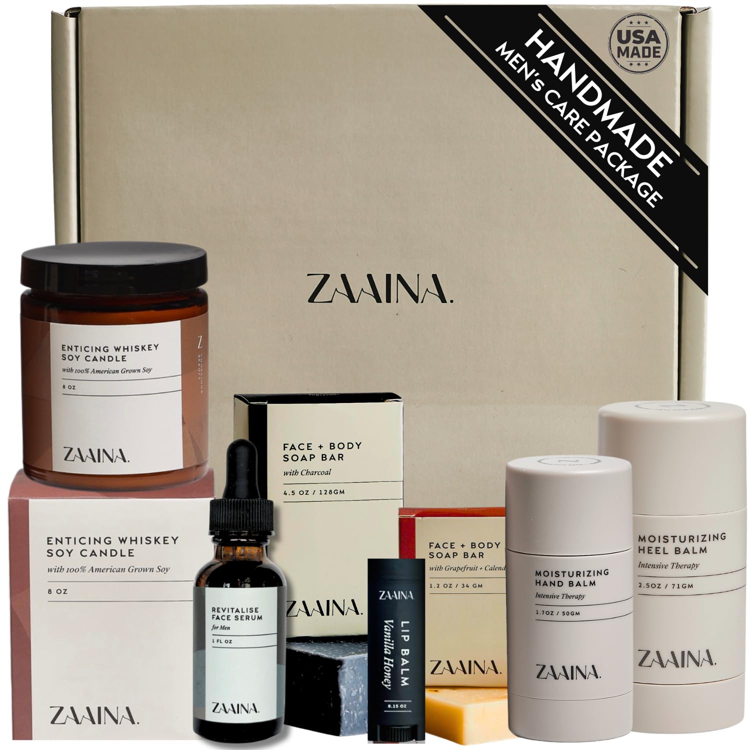 Amazon.com: ZAAINA Men's Self Care Package, Valentine Gifts for