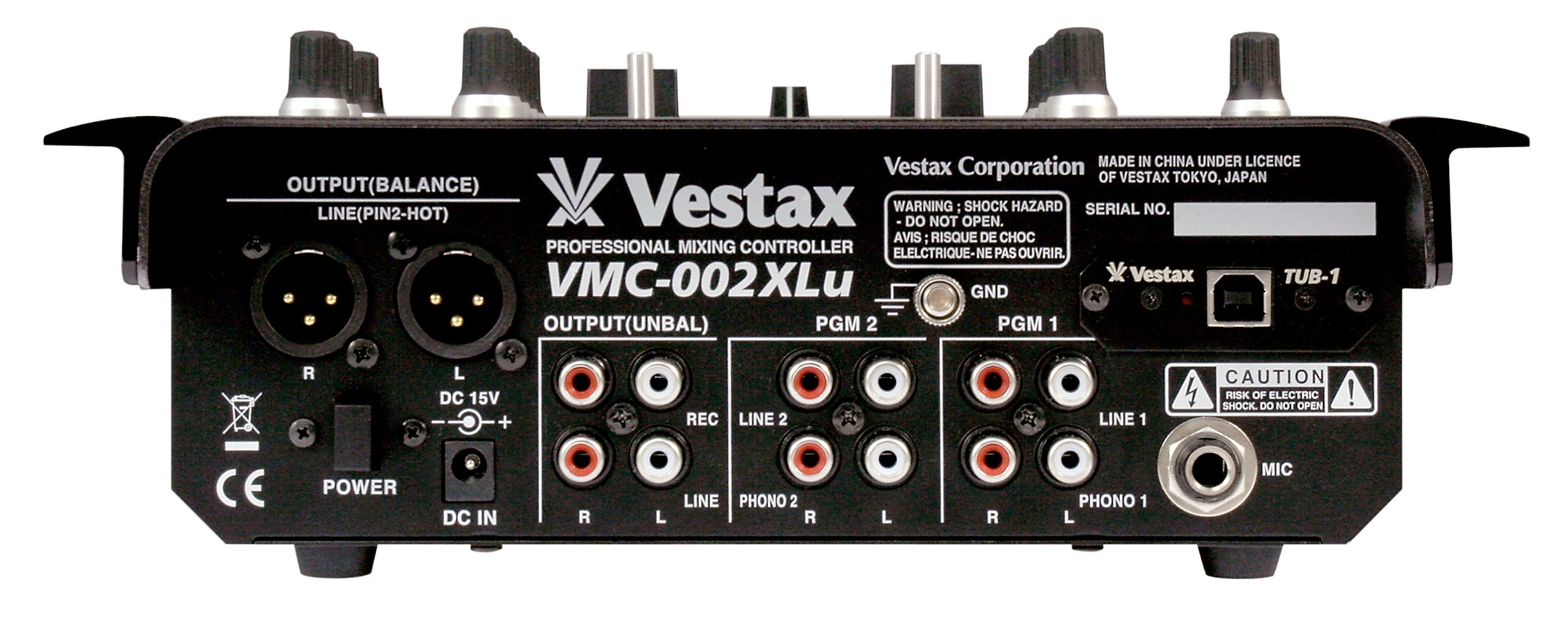 Amazon | Vestax DJミキサー VMC-002XLu TUB オーディオ