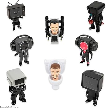 Amazon.co.jp: Skibidi トイレ ミステリー フィギュア - コレクターズ