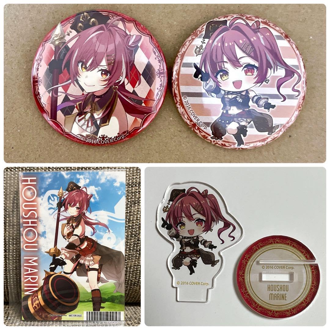 Amazon.co.jp: ホロ ライブ ファンタジー 缶バッジ アクリルスタンド