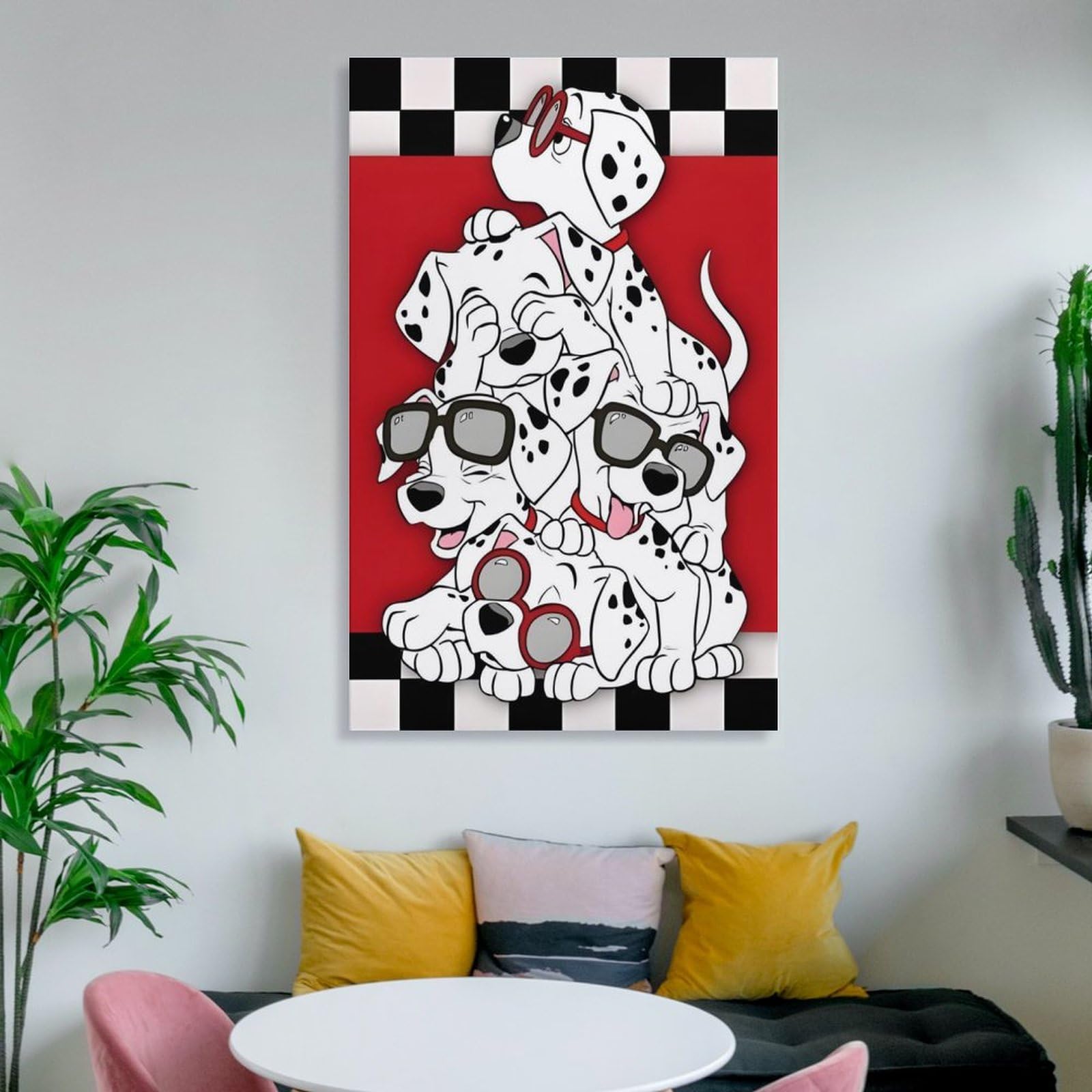 Amazon.co.jp: 101匹わんちゃん アートポスター 飾り絵 かわいい