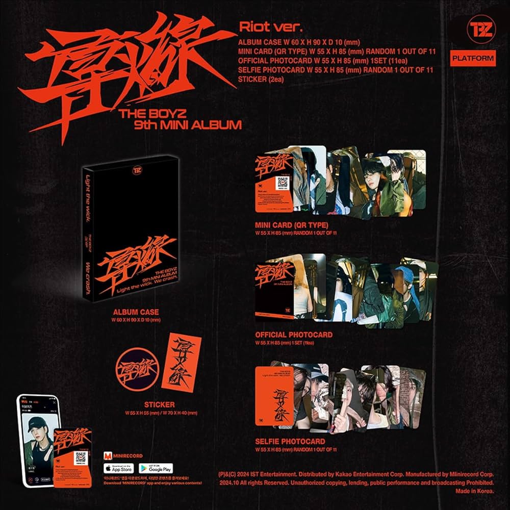 THE BOYZ, TBZ, ERIC, SANGYEON, JACOB - THE BOYZ TRIGGER FUSE