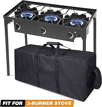 Amazon.com: REDCAMP Camp Stove Carry Bag for 3 Burner Stove, Large