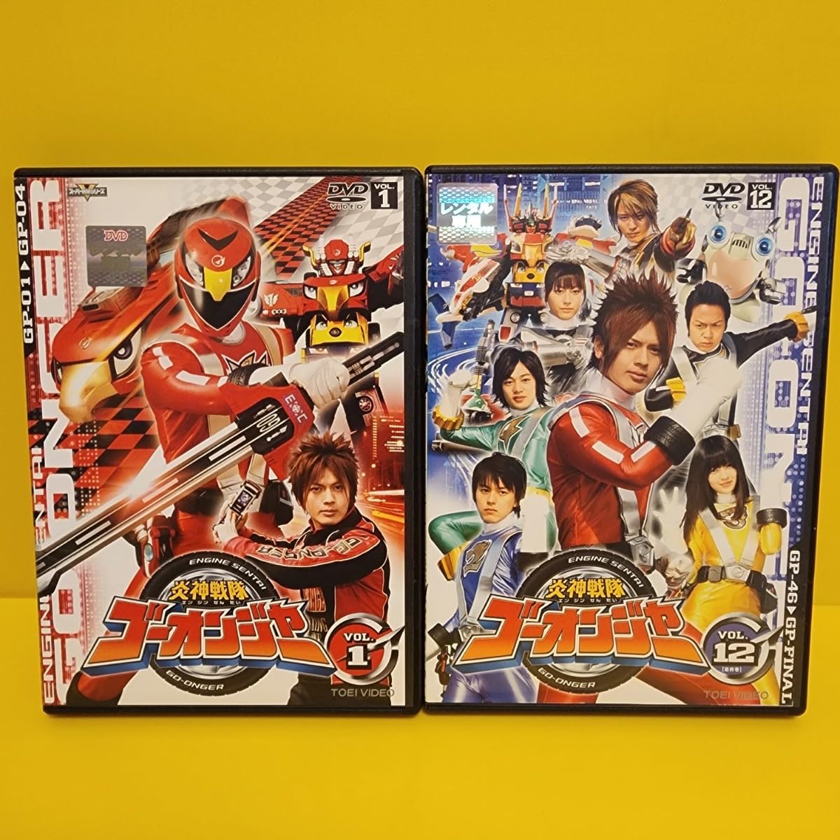 Amazon.co.jp: 炎神戦隊ゴーオンジャー DVD 全12巻 : パソコン・周辺機器