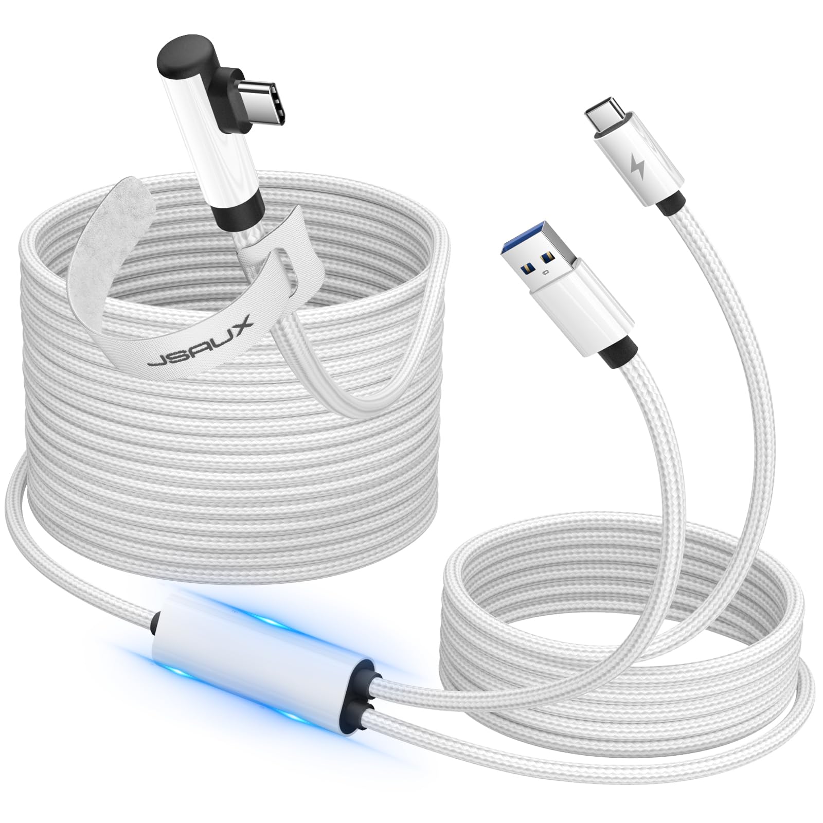 Amazon.co.jp: JSAUX リンクケーブル 5M 10W充電対応、Linkケーブル VR