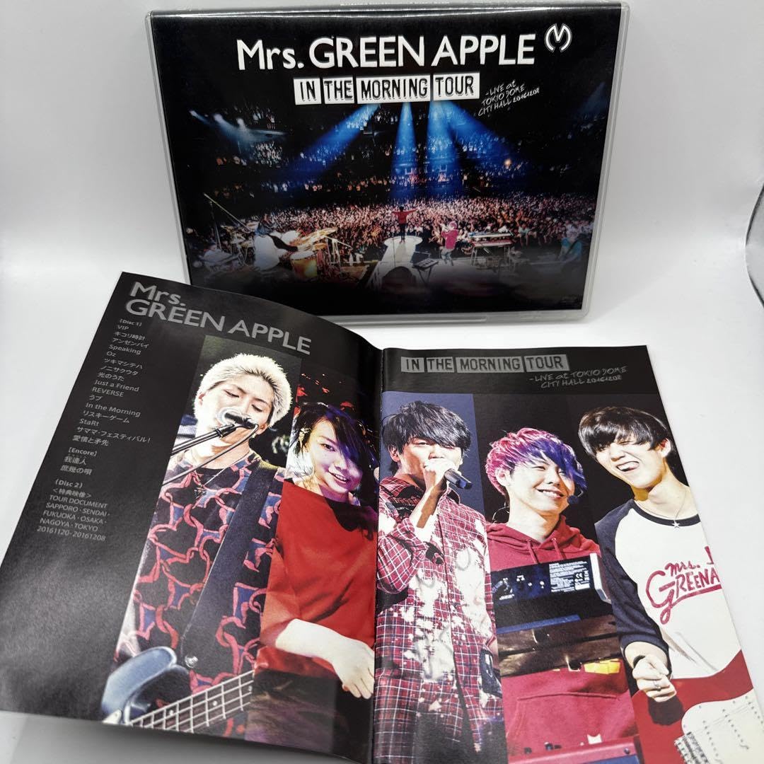 Amazon.co.jp: Mrs. GREEN APPLE 初回限定盤 インザモーニングツアー