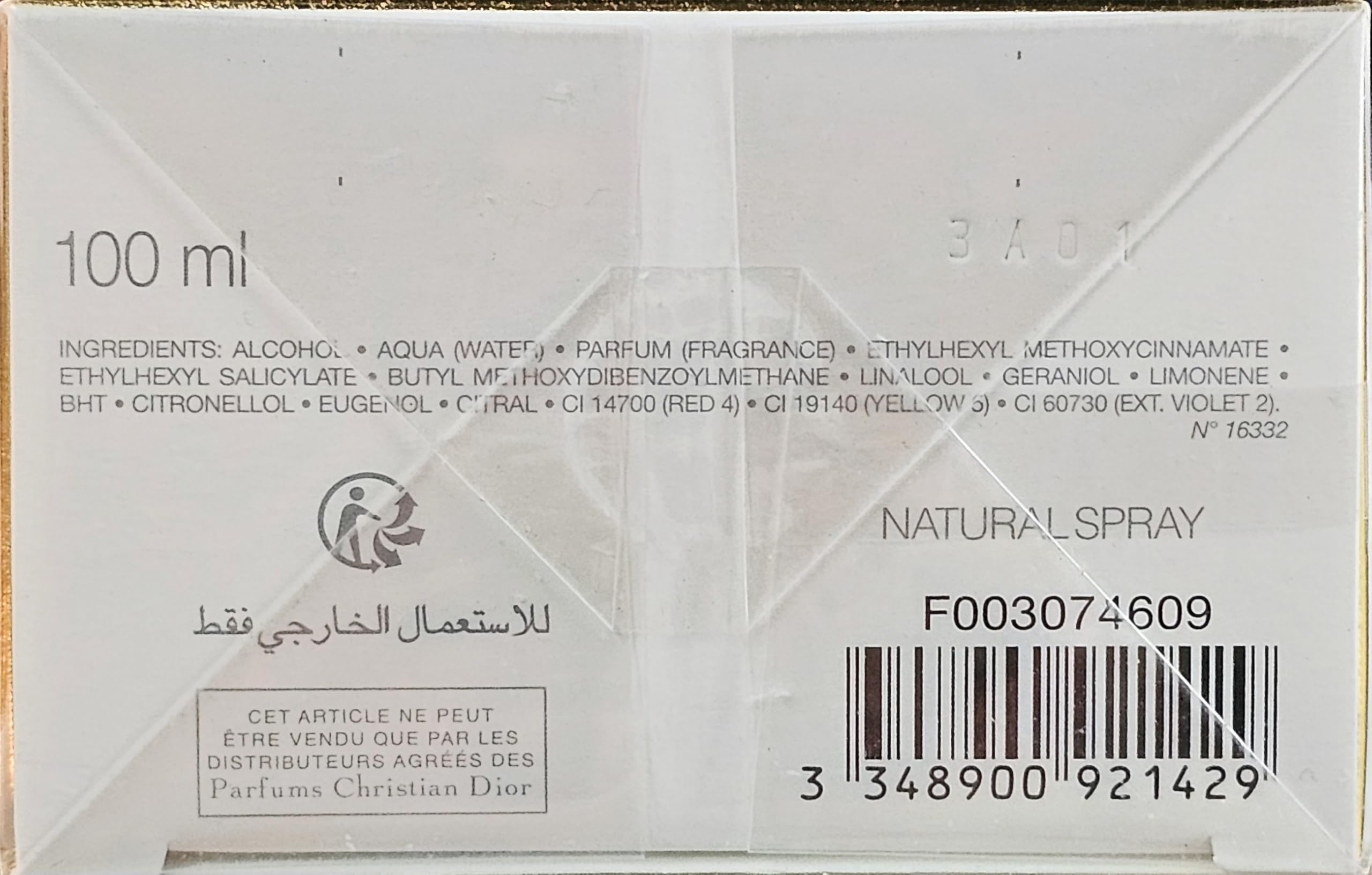 Amazon.com : Forever And Ever Dior By Christian Dior Edt Spray 3.4