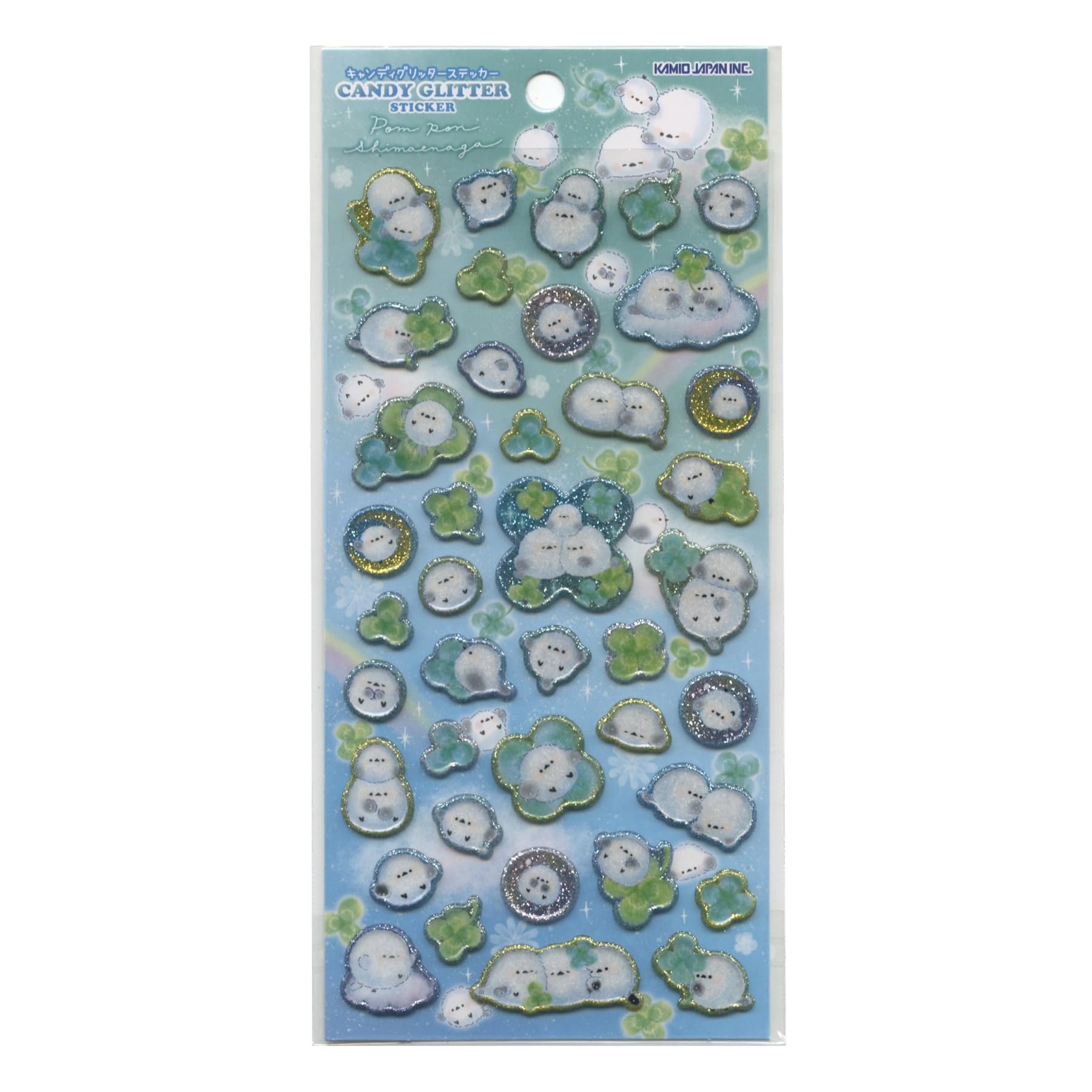 Amazon.co.jp: カミオジャパン シール キャンディグリッターステッカー