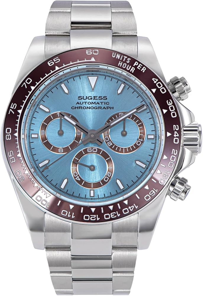 Amazon.com: Sugess S418-2.006.S Chrono Racing Genuine Ceramic