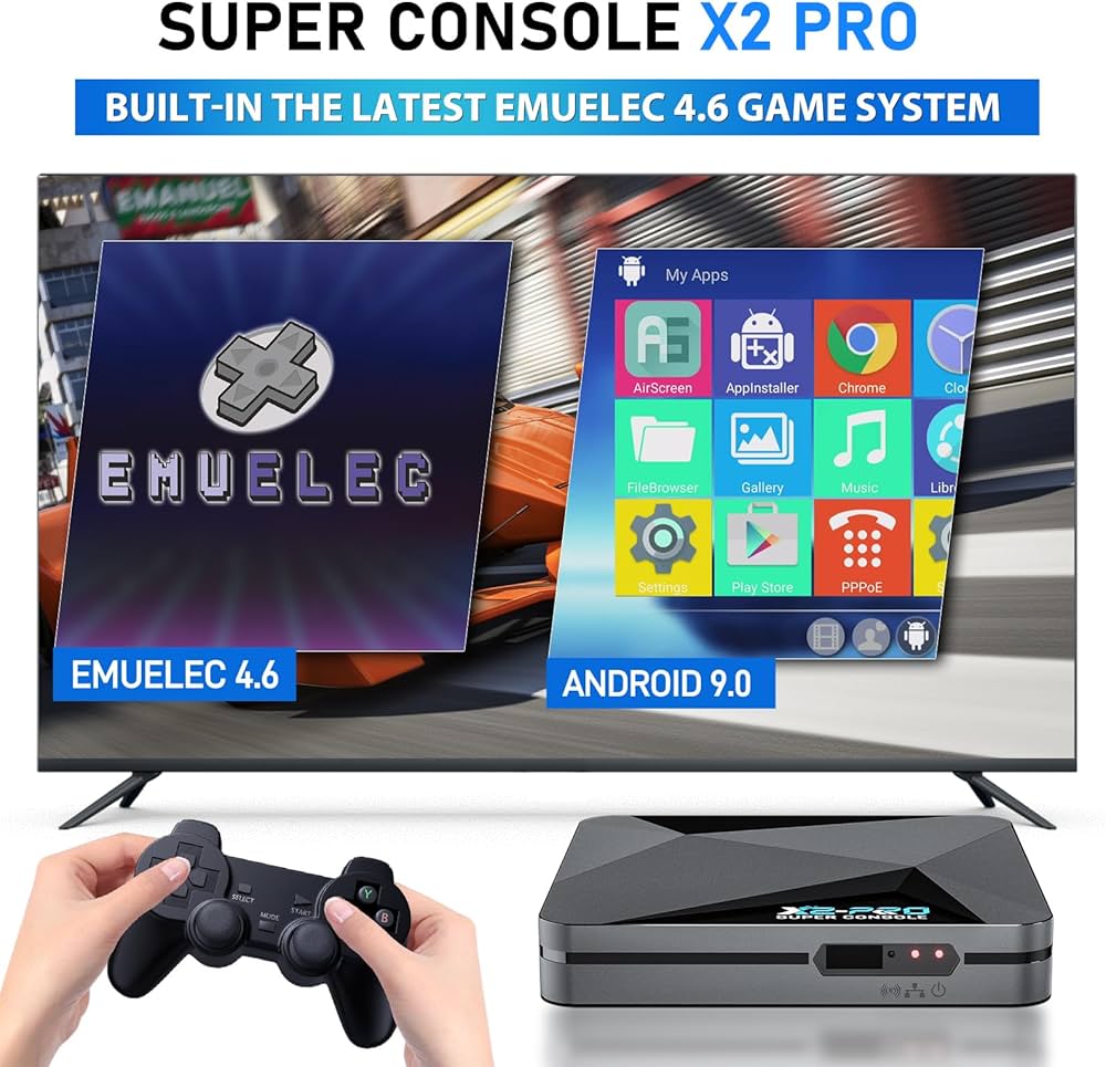 Amazon.com: Kinhank Retro Game Console Super Console X2 Pro Built
