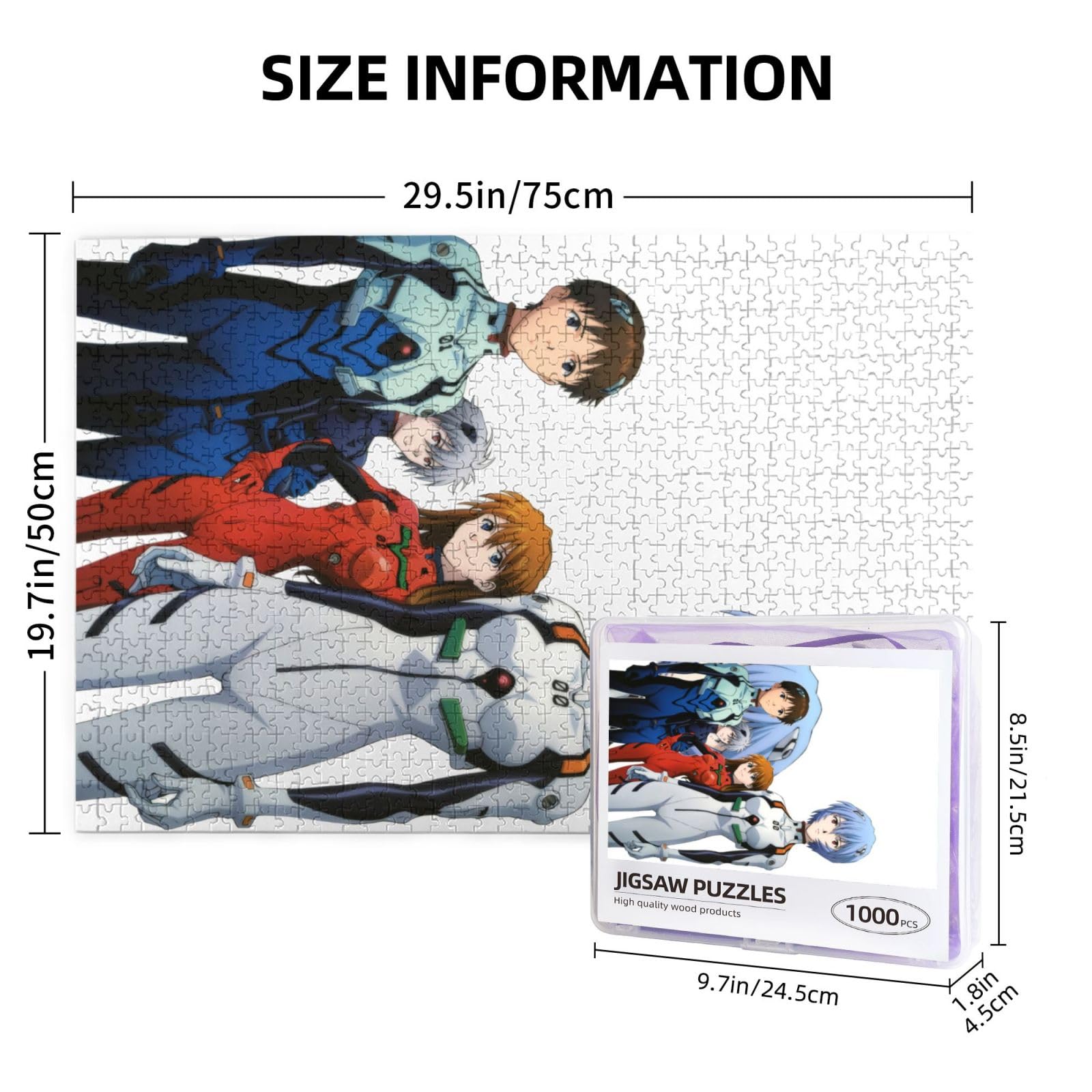 Amazon.co.jp: 1000ピース ジグソーパズル 新世紀エヴァンゲリオン