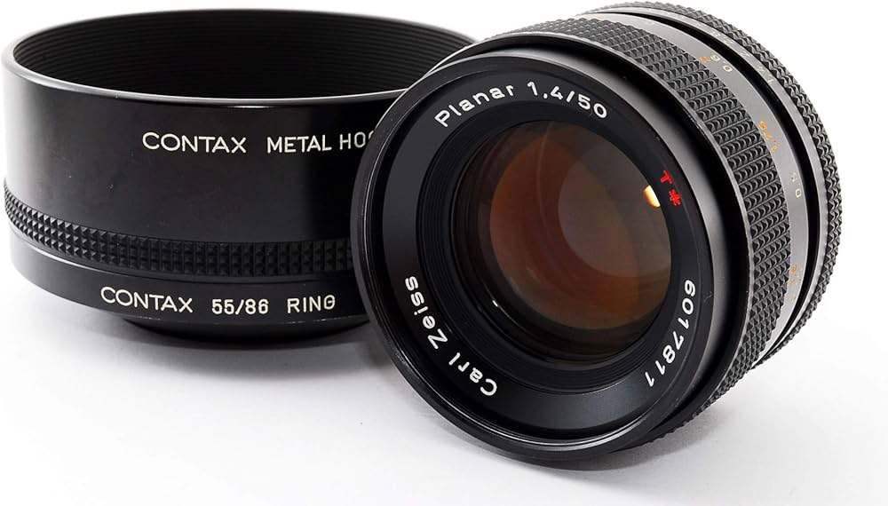 Contax Carl Zeiss Planar 50mm 1.4 AEJレンズ CONTAX Planar 50mm f1