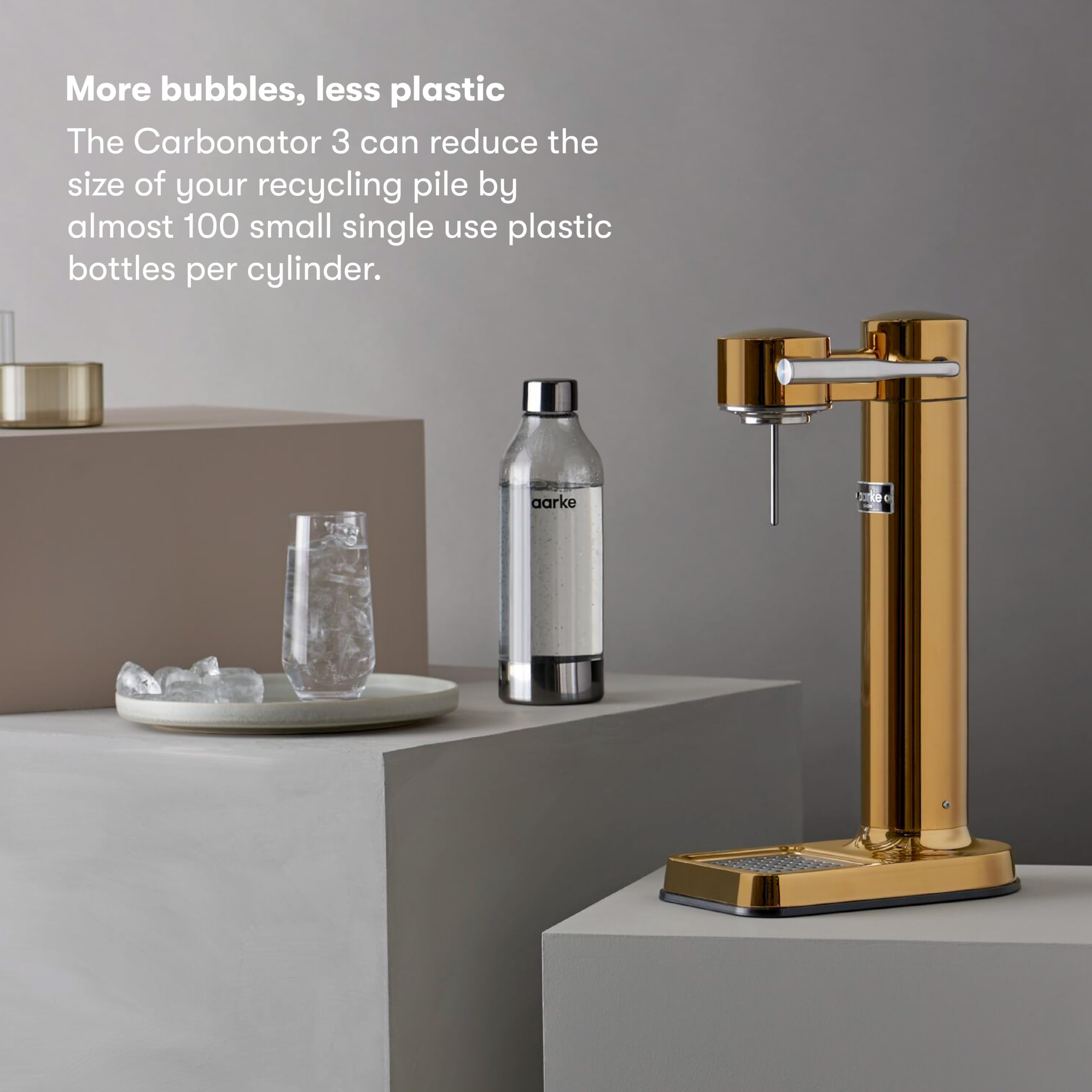 Amazon | aarke アールケ カーボネーター 3 (ブラスゴールド