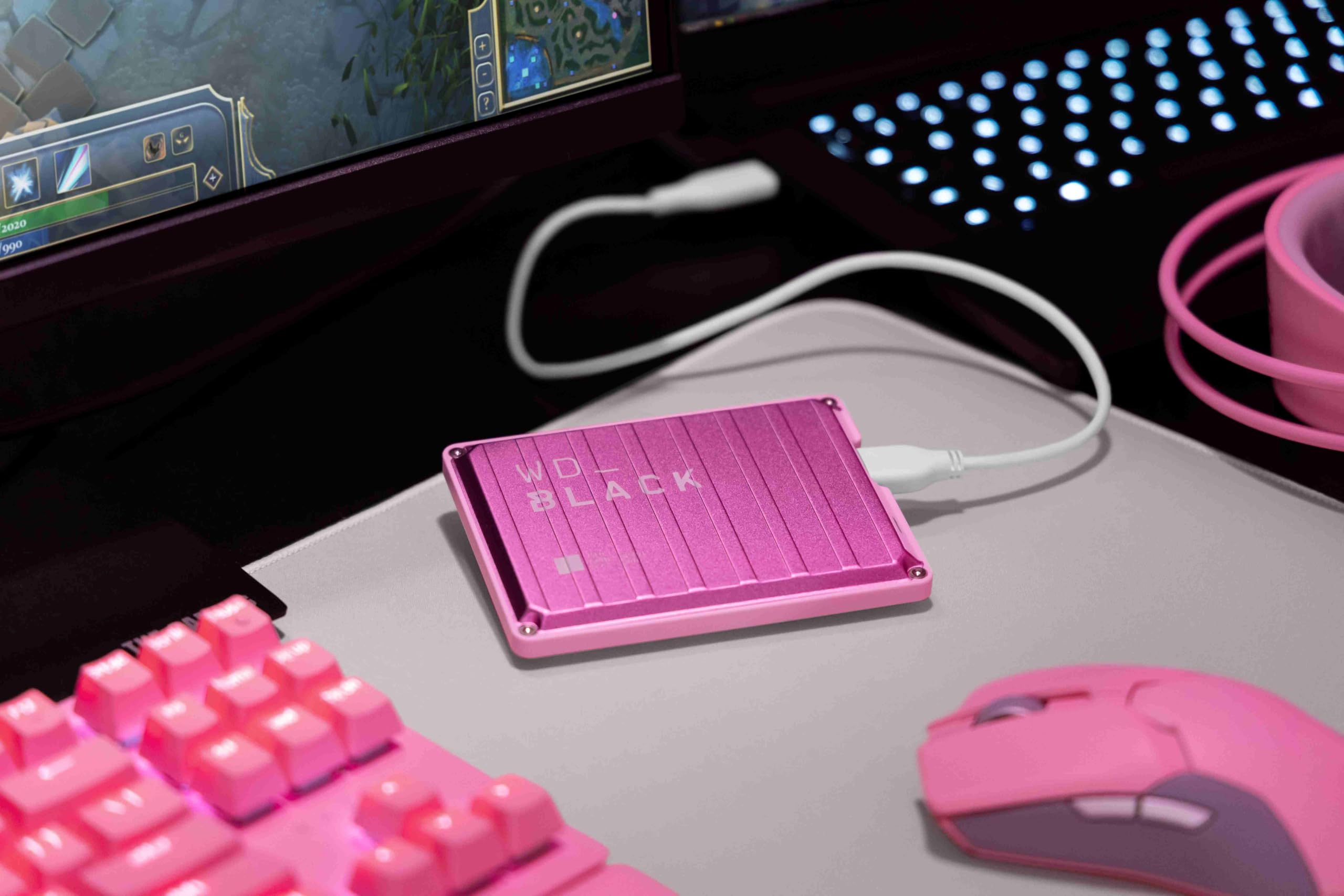 Amazon.com: WD_Black 6TB Pink P10 Game Drive Portable External