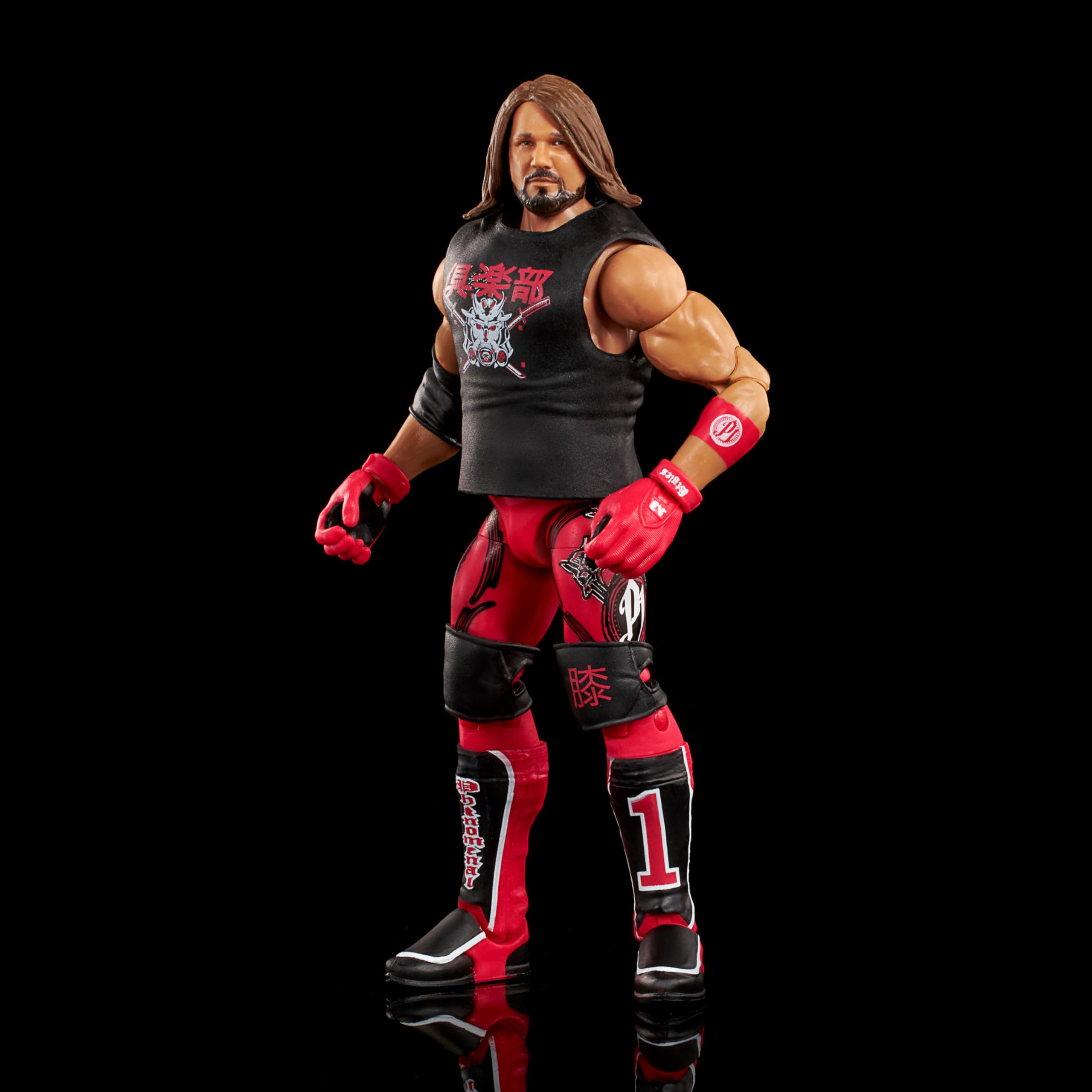 Amazon.co.jp: Mattel WWE AJ スタイル エリートコレクション