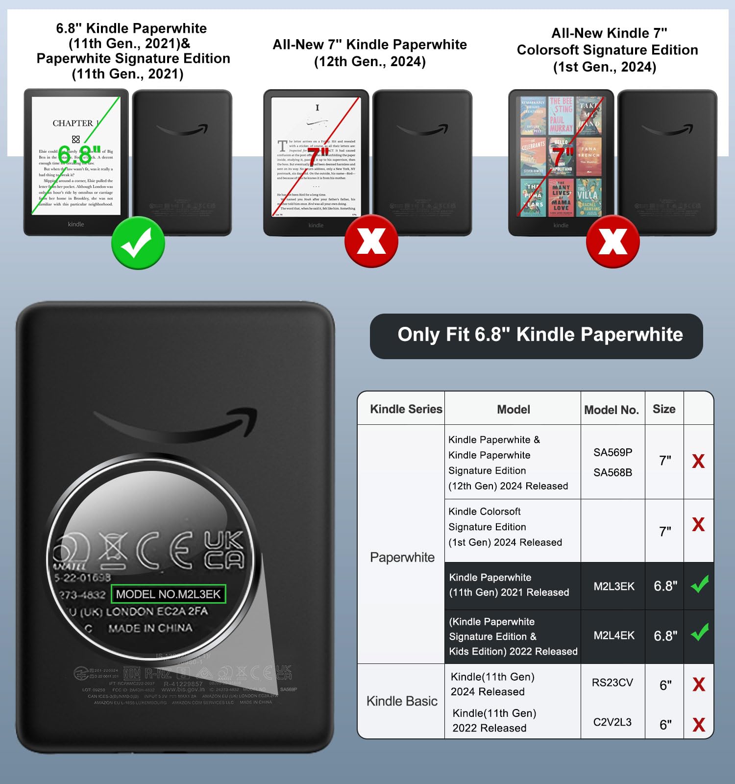 Amazon.com: MoKo Case for 6.8