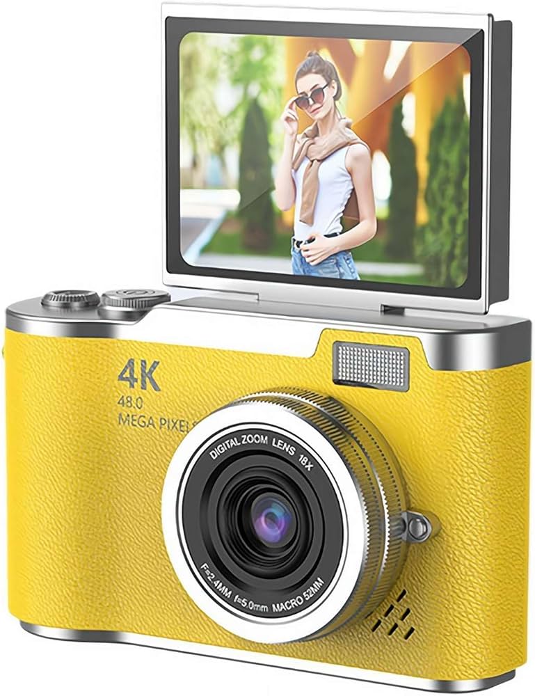 Amazon | 4K デジカメ スマホに送れる デジタルカメラ 4800万画素