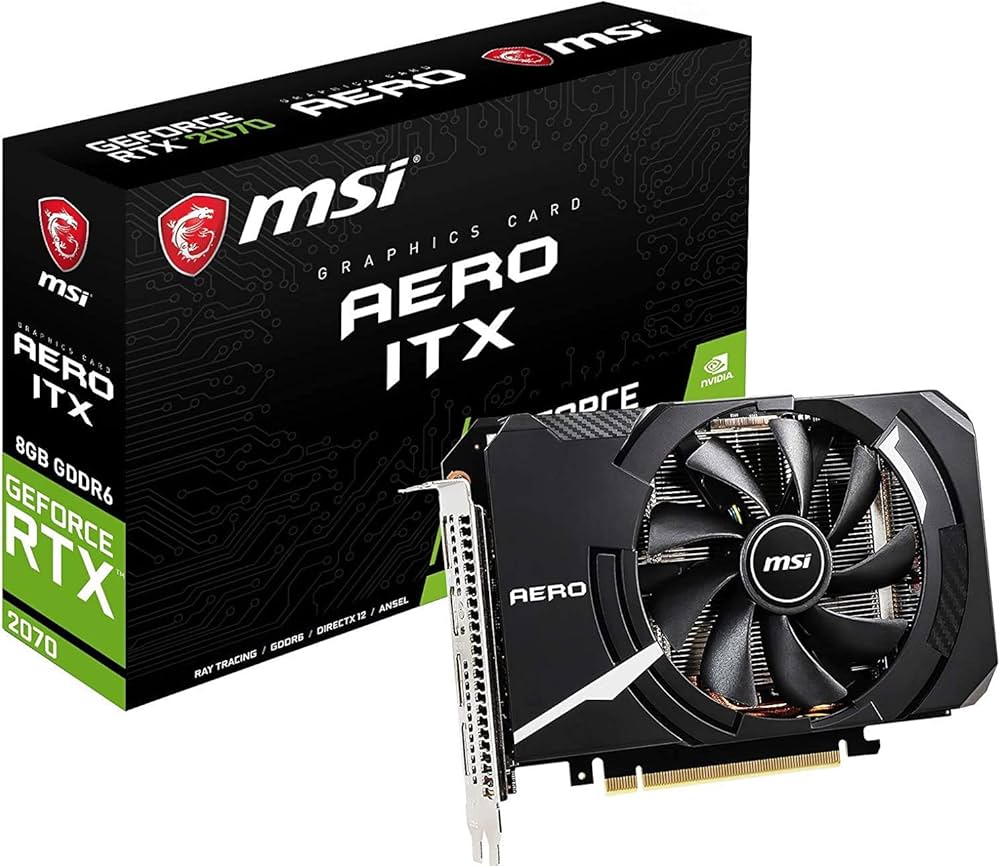 Amazon.co.jp: MSI GeForce RTX 2070 AERO ITX 8G Graphics Board