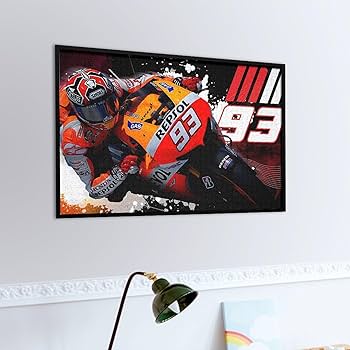 Amazon | ジグソーパズル 木製パズル マルク・マルケス Motogp 93 500