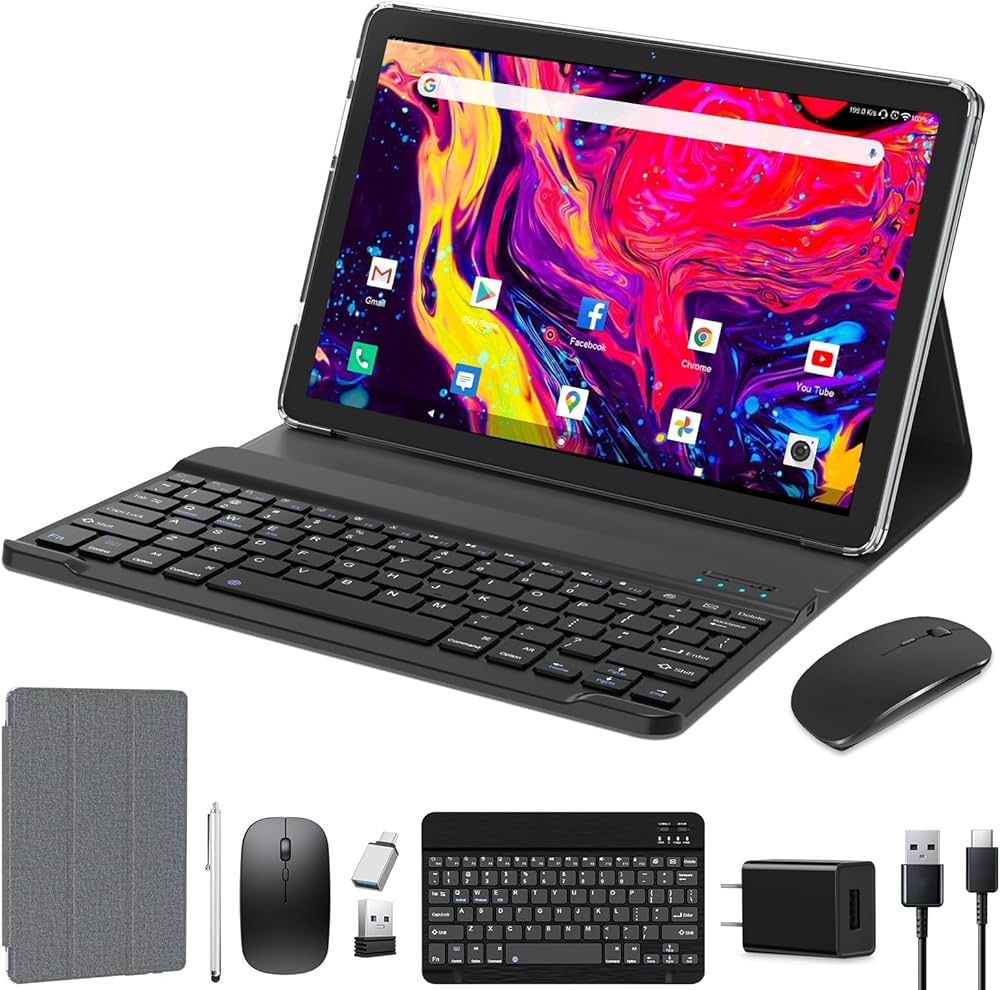 Amazon | [2024NEW]2in1タブレットPC 128メモリーROM+1TB 拡張