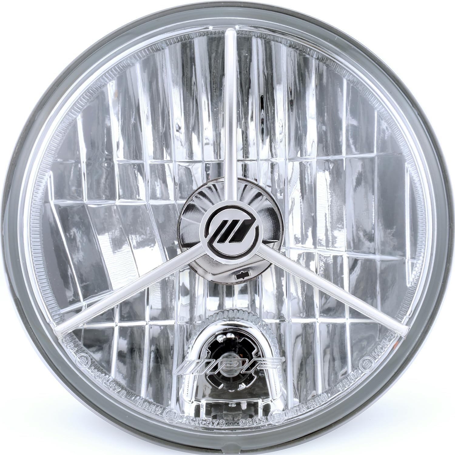 Amazon.co.jp: IPF ヘッドライト ASSY ハロゲン H4 丸形 2灯式 マルチ