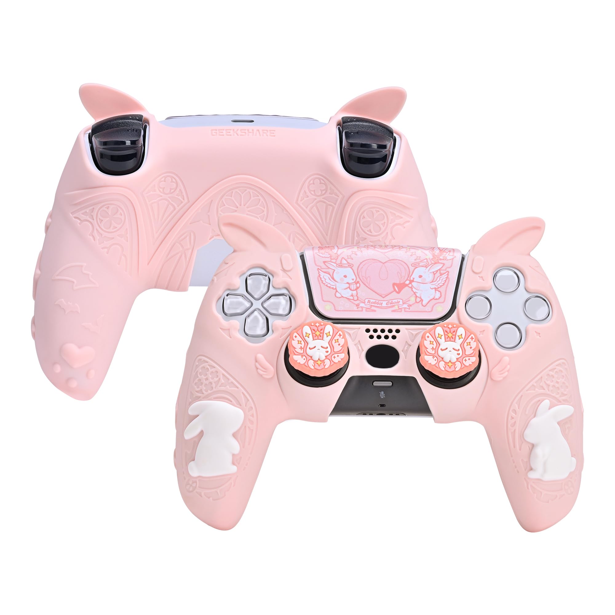 Amazon.co.jp: GeekShare PS5コントローラーカバー シリコン製 ソフト