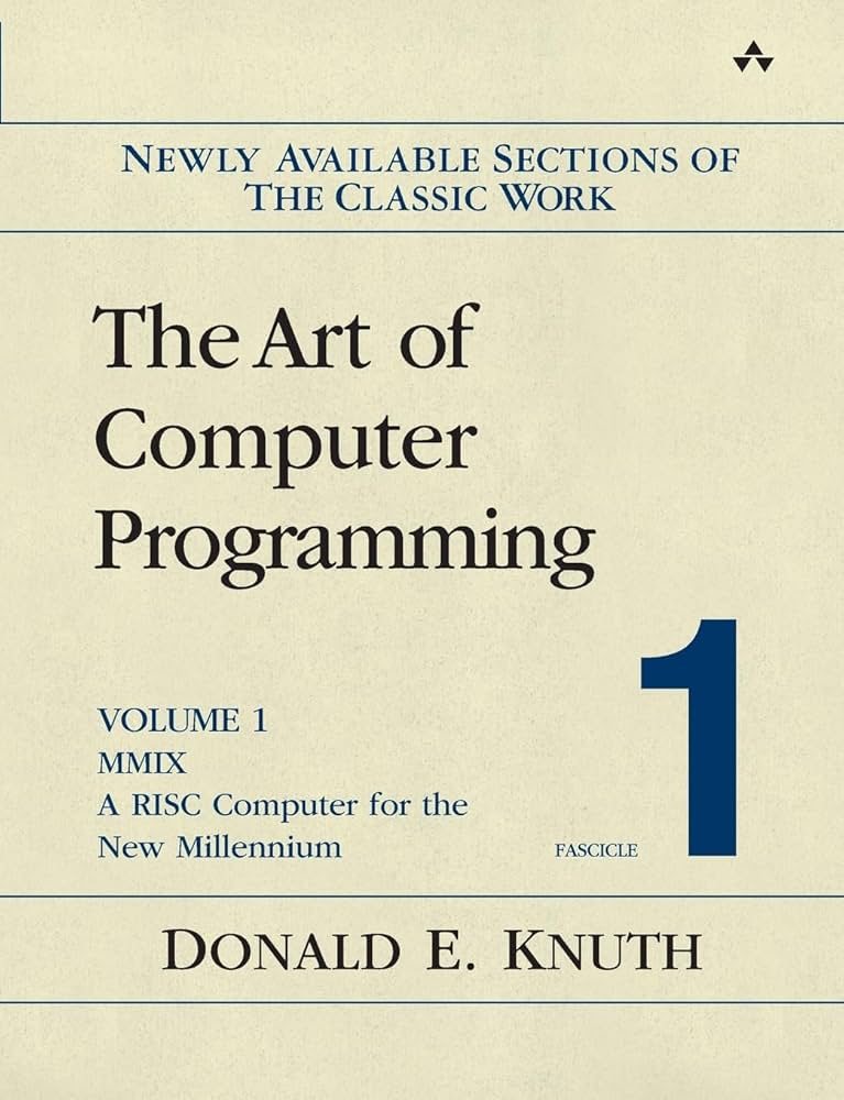 Amazon | The Art of Computer Programming, Volume 1, Fascicle 1