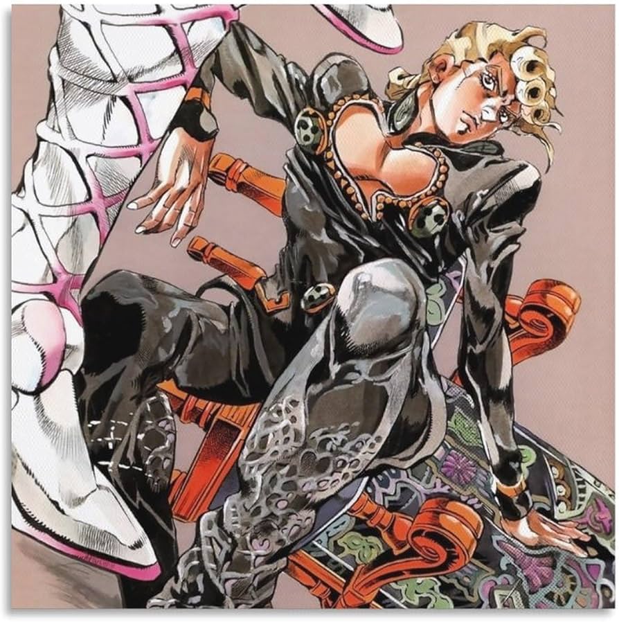 Amazon.co.jp: アートパネル ジョジョの奇妙な冒険 ジョルノ