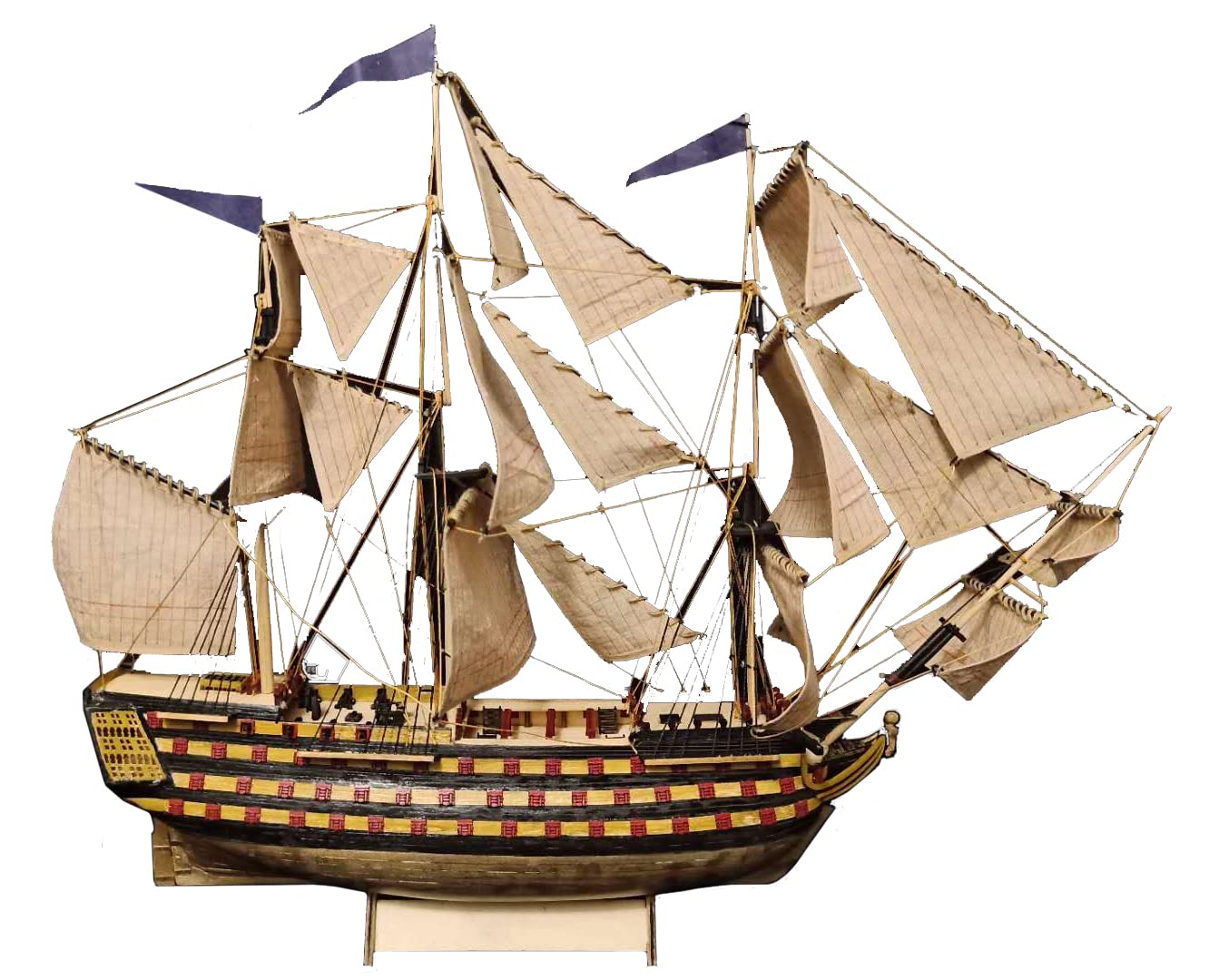 Amazon | HMS Victory 3D木製パズル DIY 船舶クラフト レーザーカット