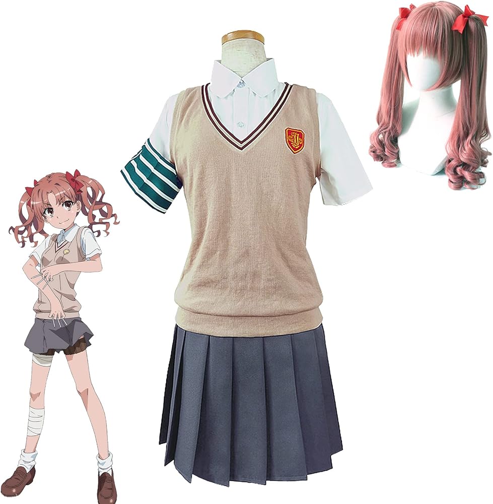 Amazon | [MAIKO] 白井 黒子 コスプレ衣装 しらい くろこ 風紀委員