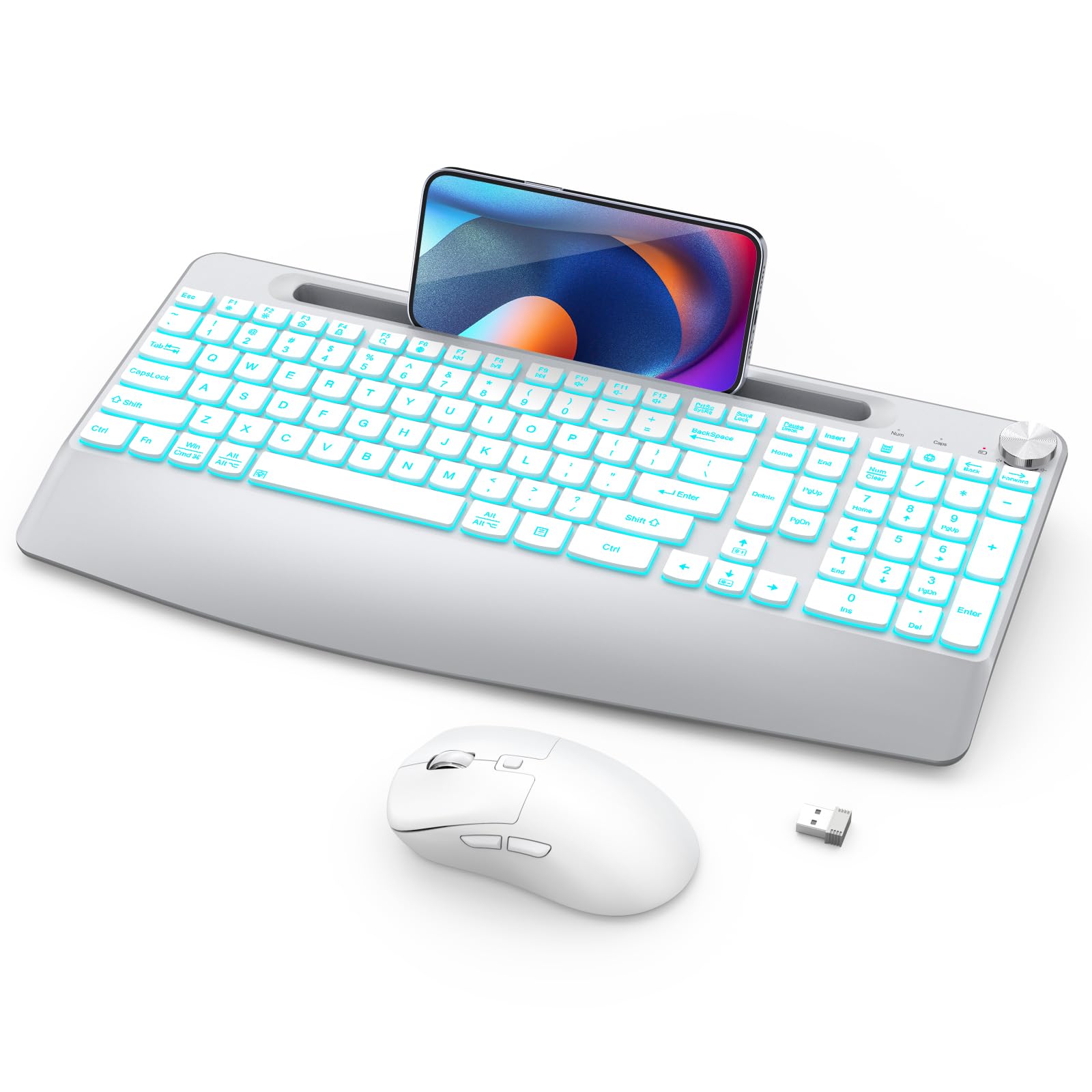 Amazon.com: GAMCATZ Wireless Keyboard and Mouse Backlits - Full