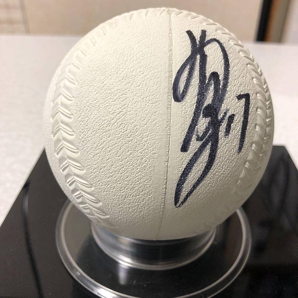 Amazon.co.jp: ソフトボール上野由岐子選手 直筆サインボール : おもちゃ