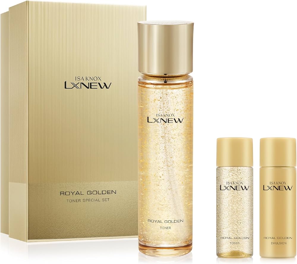 Amazon.com: ISA KNOX LXNEW Royal Golden Toner Set (6.5fl oz