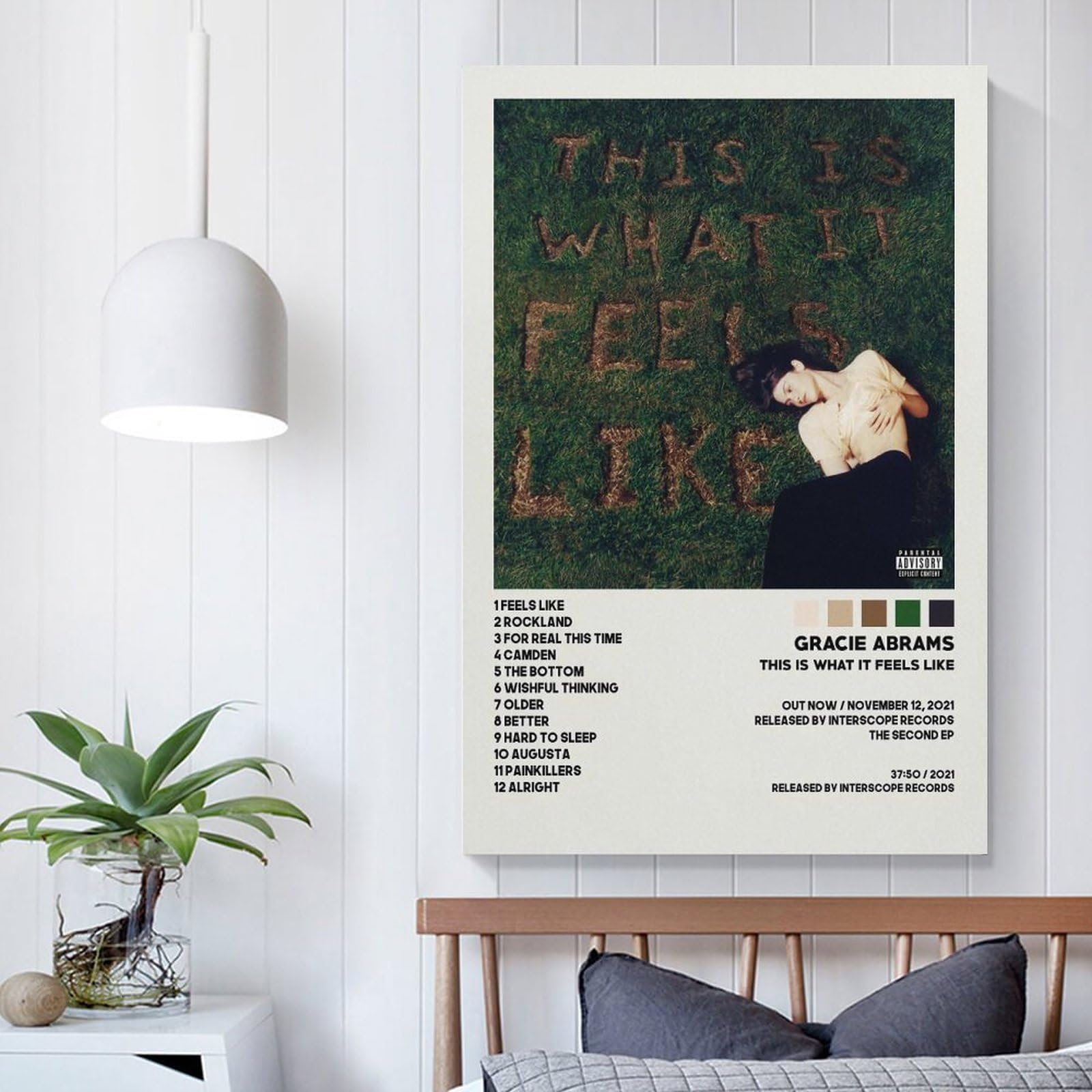 Amazon.com: Gracie Abrams - This Is What It Feels Like Canvas