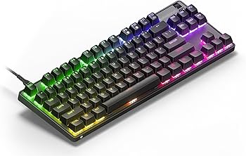 Amazon.co.jp: SteelSeries ゲーミングキーボード テンキーレス Apex 9