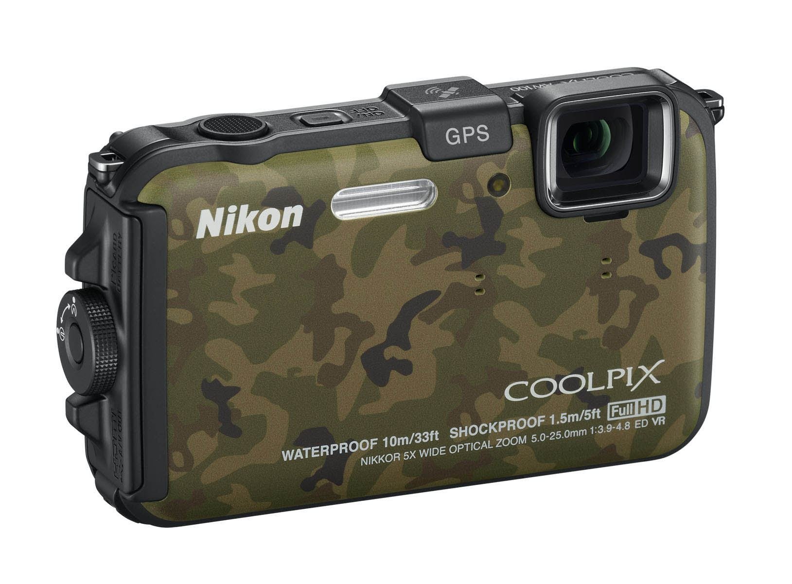 Amazon.com : Nikon COOLPIX AW100 16 MP CMOS Waterproof Digital