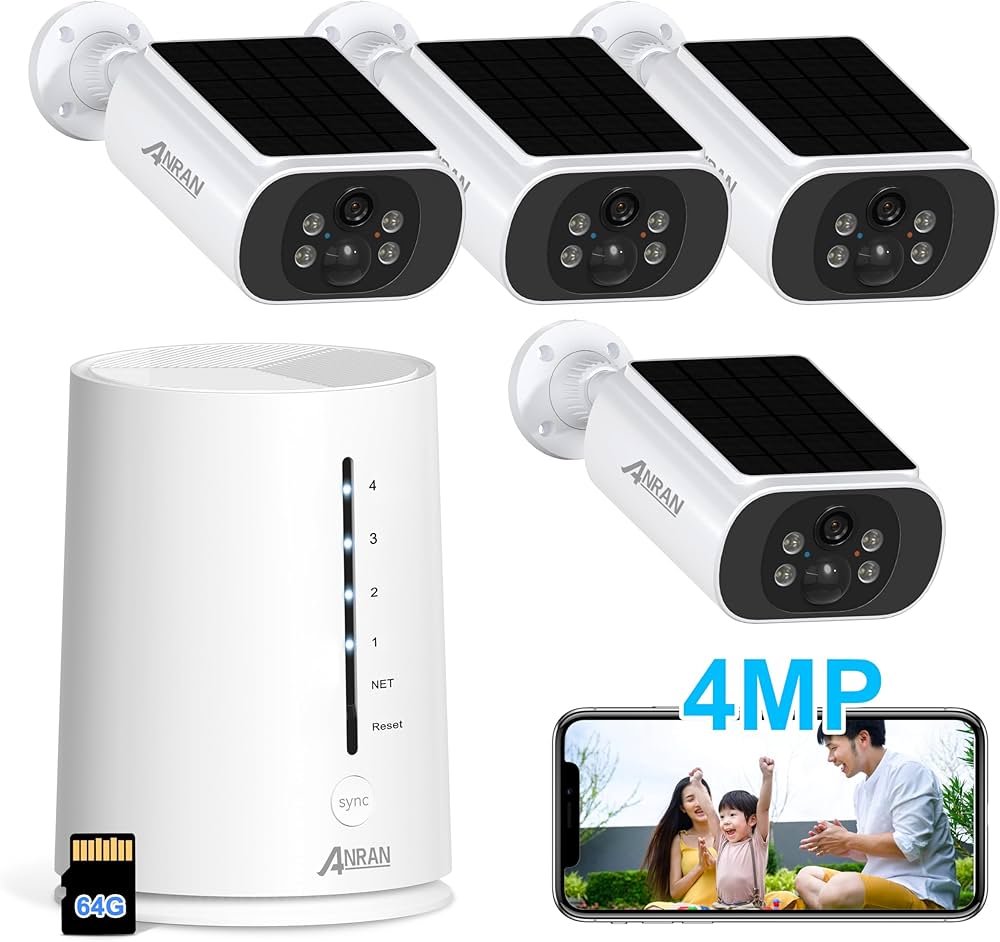 Amazon.co.jp: 【強化版400万画像・ソーラーパネル一体型・4台セット