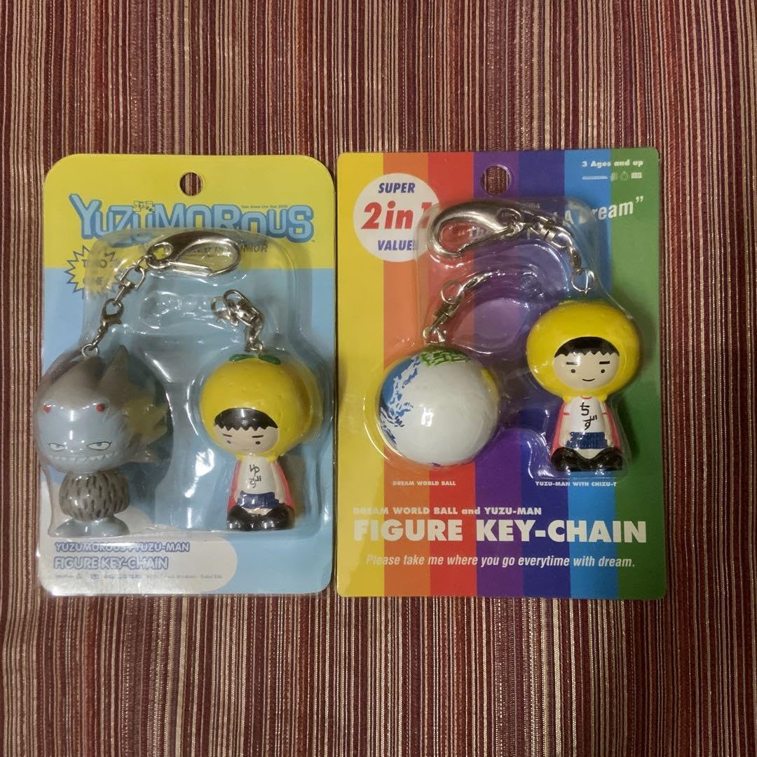 Amazon.co.jp: ゆずツアーグッズ ゆずマンキーホルダー2個セット Z