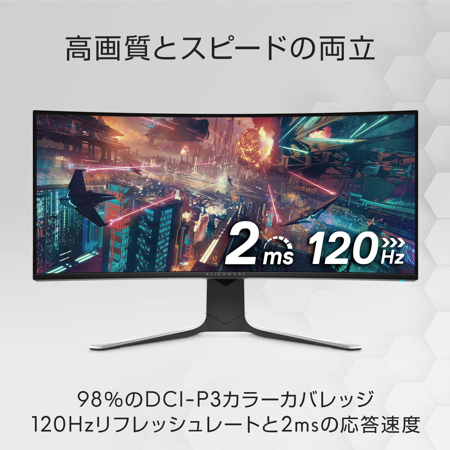 Amazon.co.jp: Dell ALIENWARE ゲーミングモニター 34.1インチ
