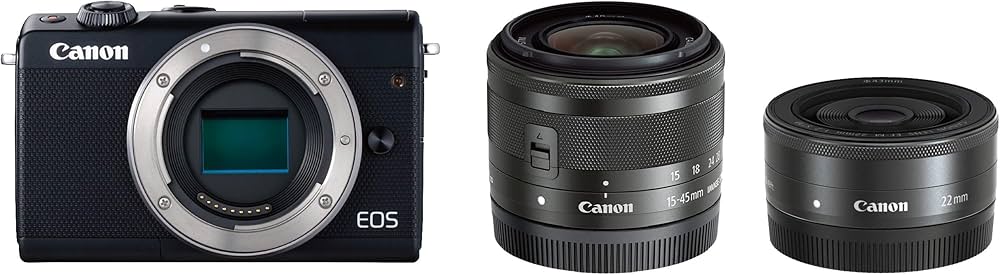 Amazon | Canon ミラーレス一眼カメラ EOS M100 ダブルレンズキット